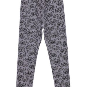 GIRLS WINTER SWEATPANTS FLOWER
