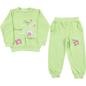 GIRLS SWEATSHIRT AND SWEATPANT