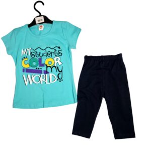 GIRLS TOP AND LEGGING MY STUDENTS
