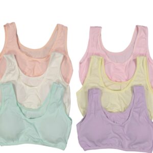 GIRLS HALFVEST PADDED MULTI COLOURED 12-13Y