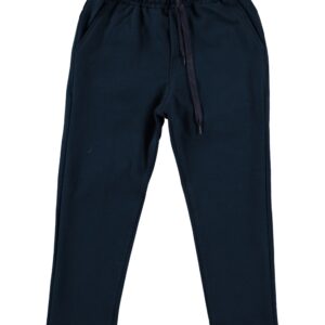 BOY TROUSERS WITH ELASTIC AND ROPE NAVY BLUE