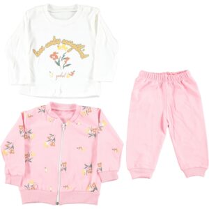 BABY GIRL 3 PCS SET PINK