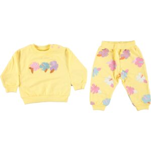 BABY GIRL 2 PCS SET YELLOW