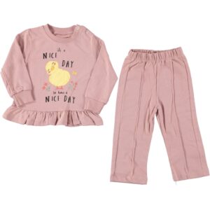 BABY GIRL 2 PCS SET CHERRY DUCK