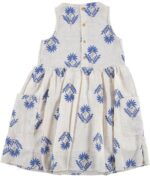 GIRLS MUSLIN ARMLESS DRESS - Image 2