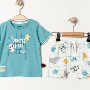 BABY BOY 2 PCS SET FRIENDLY HYPE BLUE