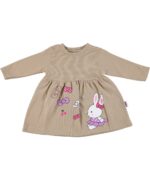 BABY GIRL BROWN DRESS