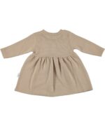 BABY GIRL BROWN DRESS - Image 3