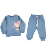 BABY GIRL 2 PCS SET BLUE