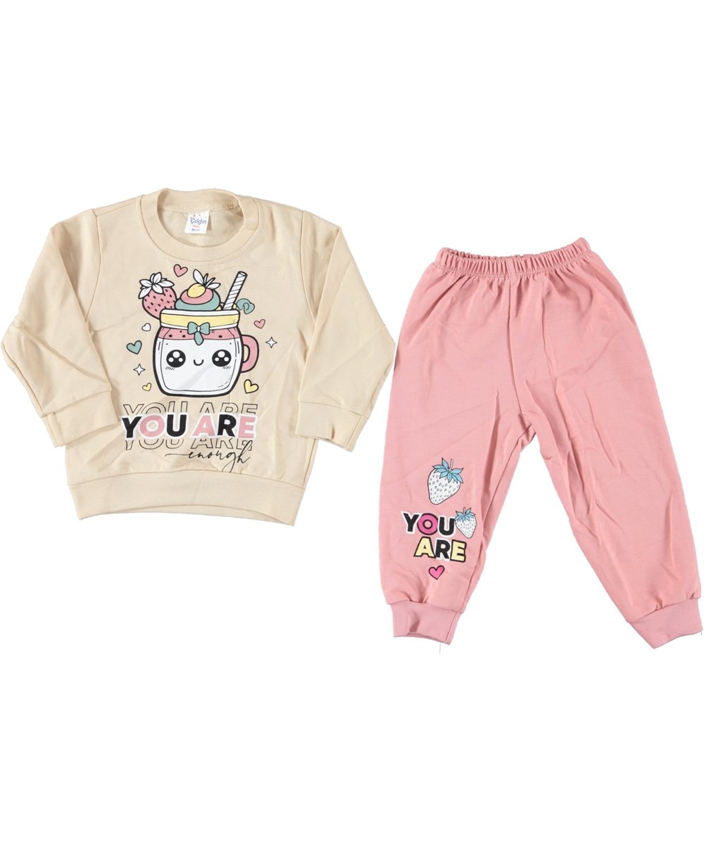 160785048001002_0113794_011_01_HGH.jpg BABY GIRL 2 PCS SET BROWN & PINK MUG - Image 1