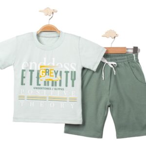 BOYS 2 PCS SET GREEN ETERNITY