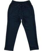 BOY TROUSERS WITH ELASTIC AND ROPE NAVY BLUE - Image 2