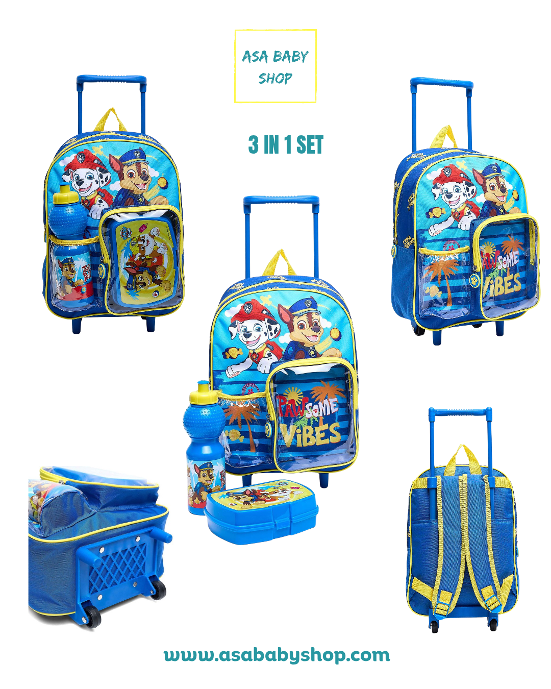 4-IN-1-SCHOOL-BAG-SET_20250909_182421_0000.png 3 IN 1 SCHOOG BAG TROLLEY SET BLUE POPATROL - Image 1