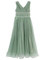GIRLS GREEN TULLE DRESS