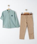 BABY BOY 2 PIECE SET WITH BELT - Image 3