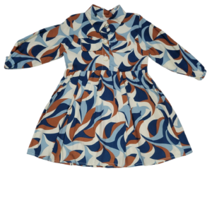 ASA BABY RTW NAVY BLUE SHIRT DRESS