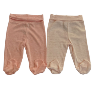 BABY 2 IN 1 PANTS PINK STRIPPES