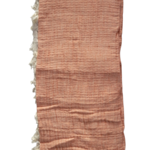 BABY MUSLIN PLAIN FLANNEL PEACH