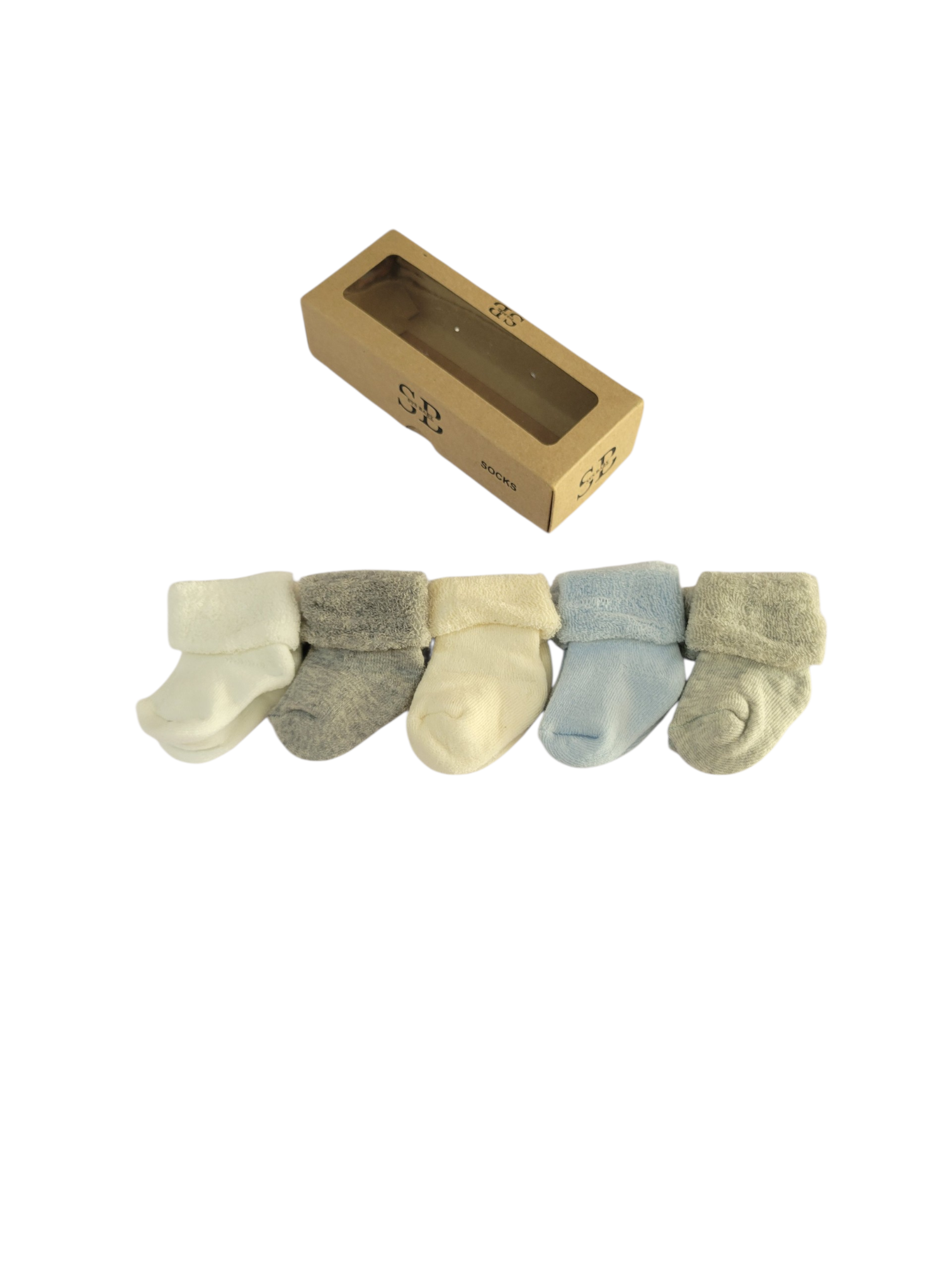 20260109_111914 5 IN 1 BABY WINTER SOCKS NEWBORN - Image 1