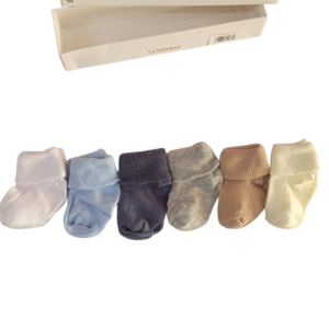 BABY 6 IN1 SOCKS 0-6M