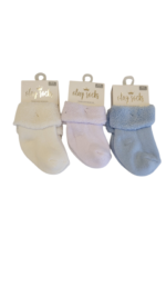 BABY 3 IN 1 THICK SOCKS 0-6M