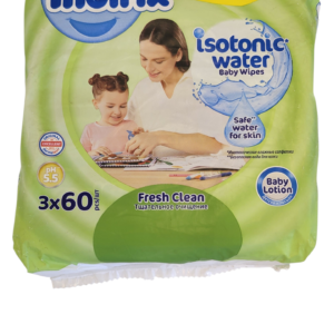 ISOTONIC WATER WIPES MULTI PACK 180 PCS