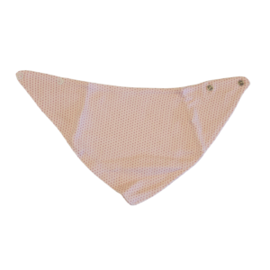 BABY GIRL BANDANA BIB PINK DOTS