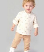 BABY BOY 2 PCS SET WITH LEAF