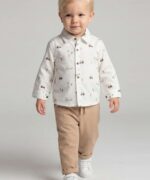 BOY 2 PIECE SET WITH CATAPILLAR