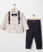 BOY 2 PIECE SUSPENDER SET STRIPPES - Image 2