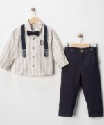 BOY 2 PIECE SUSPENDER SET STRIPPES