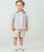 BABY BOY 3 PIECE SET WITH ROCKET - Image 3