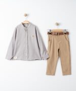BOY 2 PIECE SET WITH BELT - Image 5