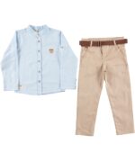 BOY 2 PIECE SET WITH BELT - Image 4