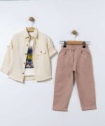 BOY 3 PIECE SET PALM TREE - Image 3