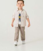 BOY 3 PIECE SET PALM TREE