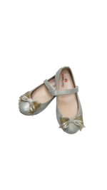 GIRLS ORTHOPEDIC SHOES SILVER [27-29] - Image 2