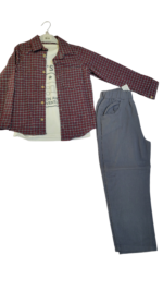 BOY 3 PIECE SET CHECK DESIGN - Image 2