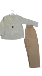 BOY 2 PIECE STRIPPED SET - Image 2