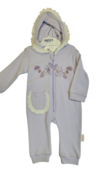 BABY GIRL JUMPSUIT WITH HOODIE - Image 2