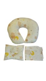 BABY NURING PILLOW & NURSING COVER WITH STARS & MOON - Image 4