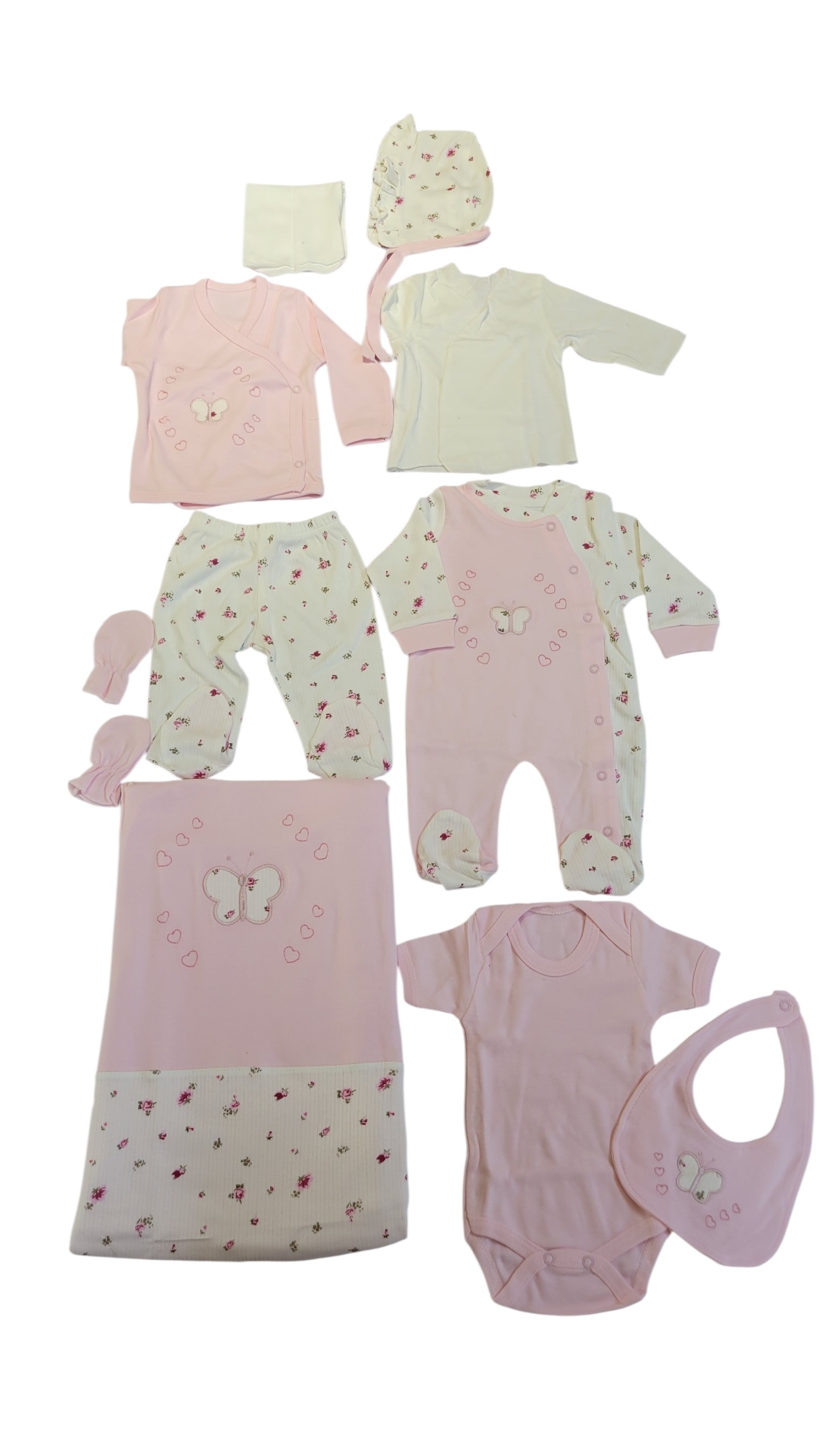 20260613_114820 BABY GIRL NAMING/WELCOMING SET PINK BUTTERFLY - Image 1