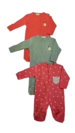 BABY 3 IN 1 OVERALL WITH POKA DOT